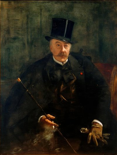 Alfred Stevens - Pintura por Henri Gervex de Henri Gervex